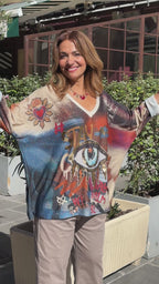 Pull lurex OEIL