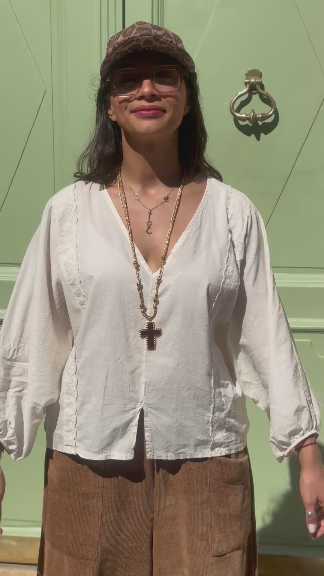 Blouse écrue MIA