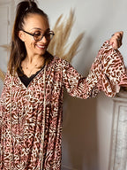 Robe rose REBECCA