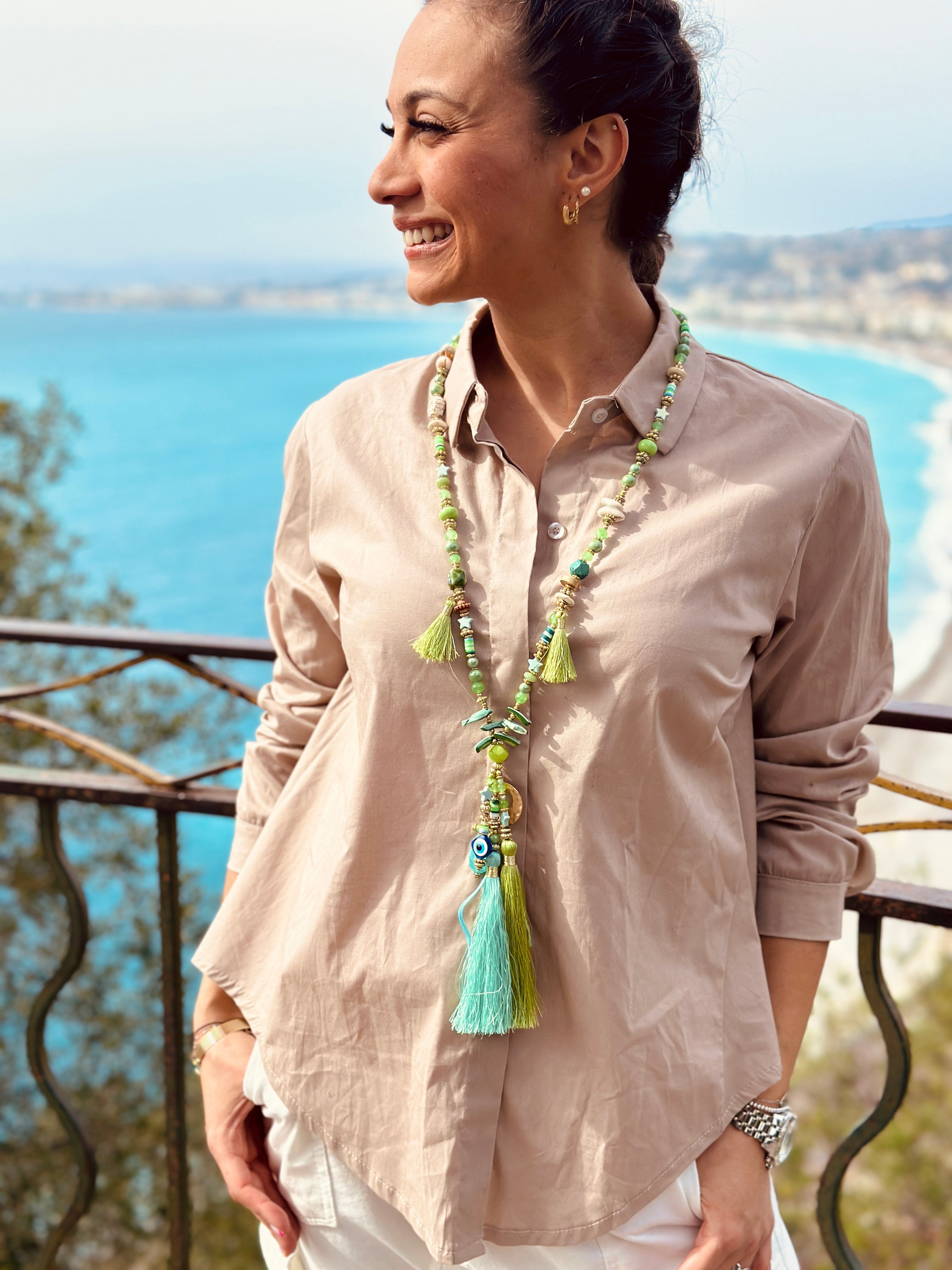 Chemise beige MAEL