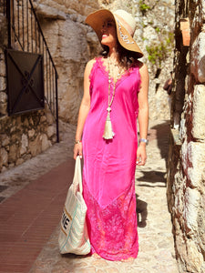 Robe fuchsia CHELSEA