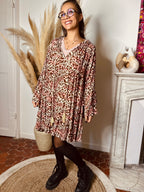 Robe rose REBECCA