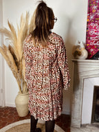 Robe rose REBECCA