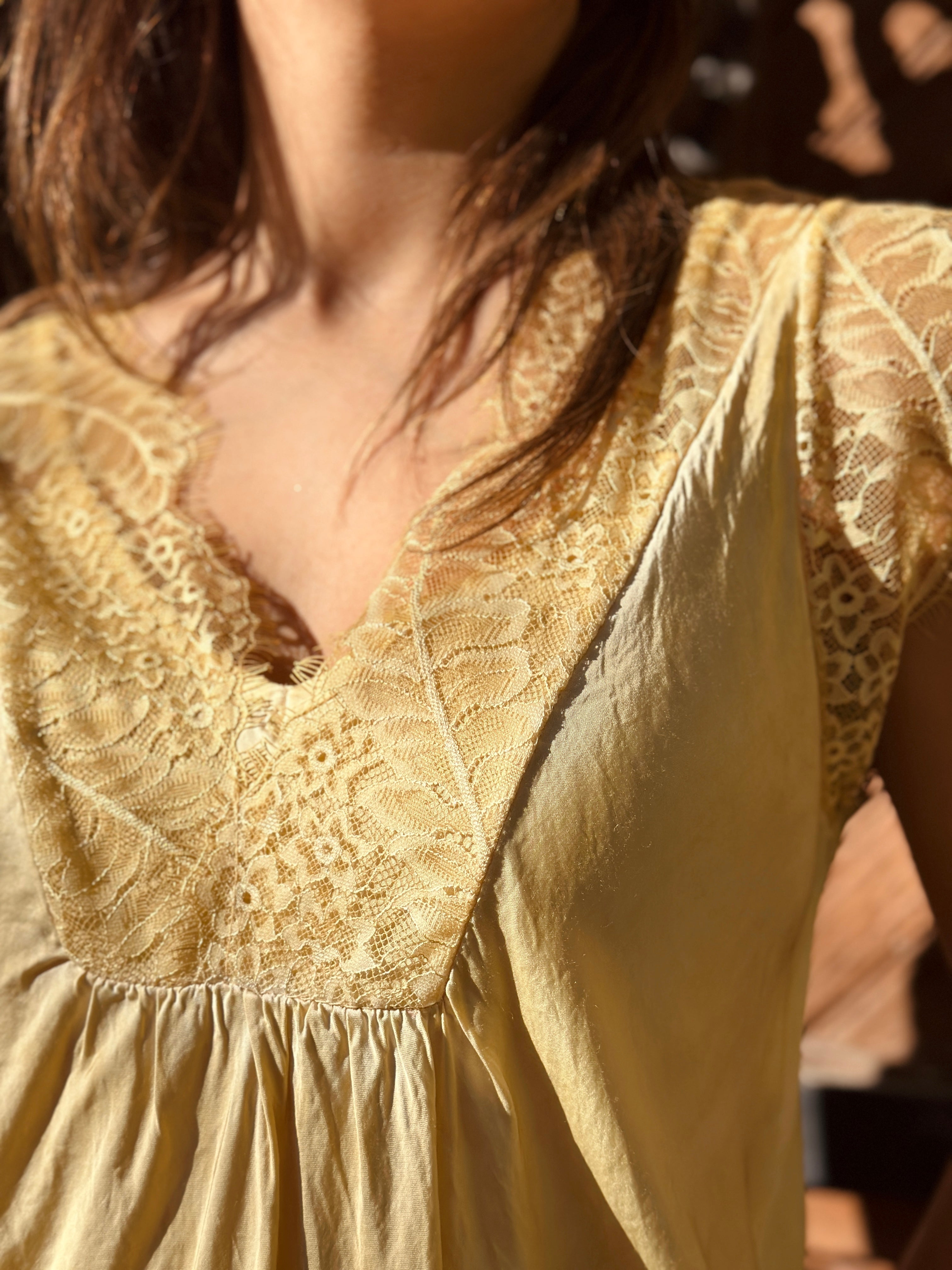 Top jaune LAURINE