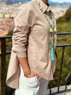 Chemise beige MAEL