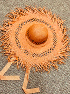 Chapeau orange SOLEIL