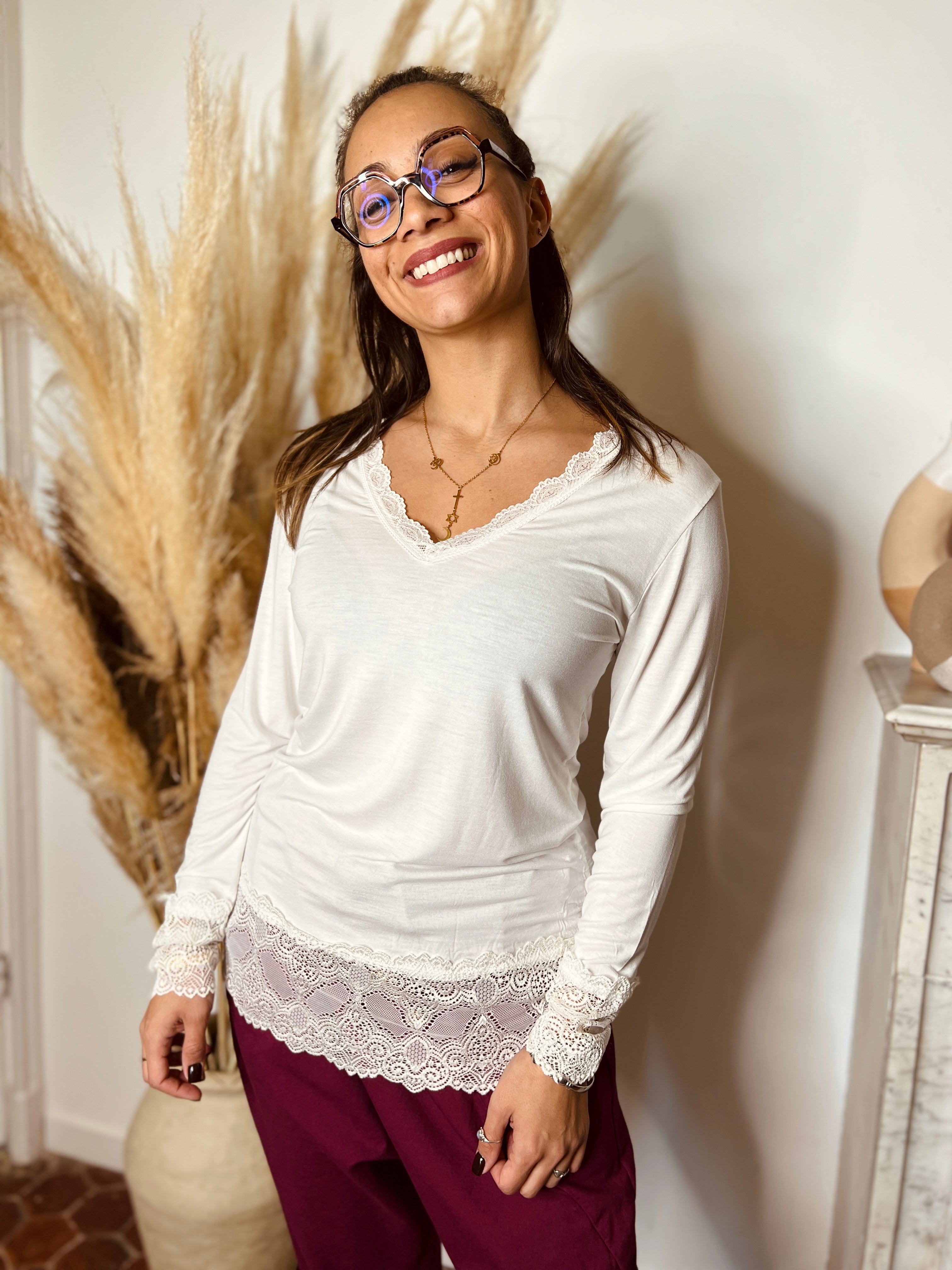 Sous Pull Blanc