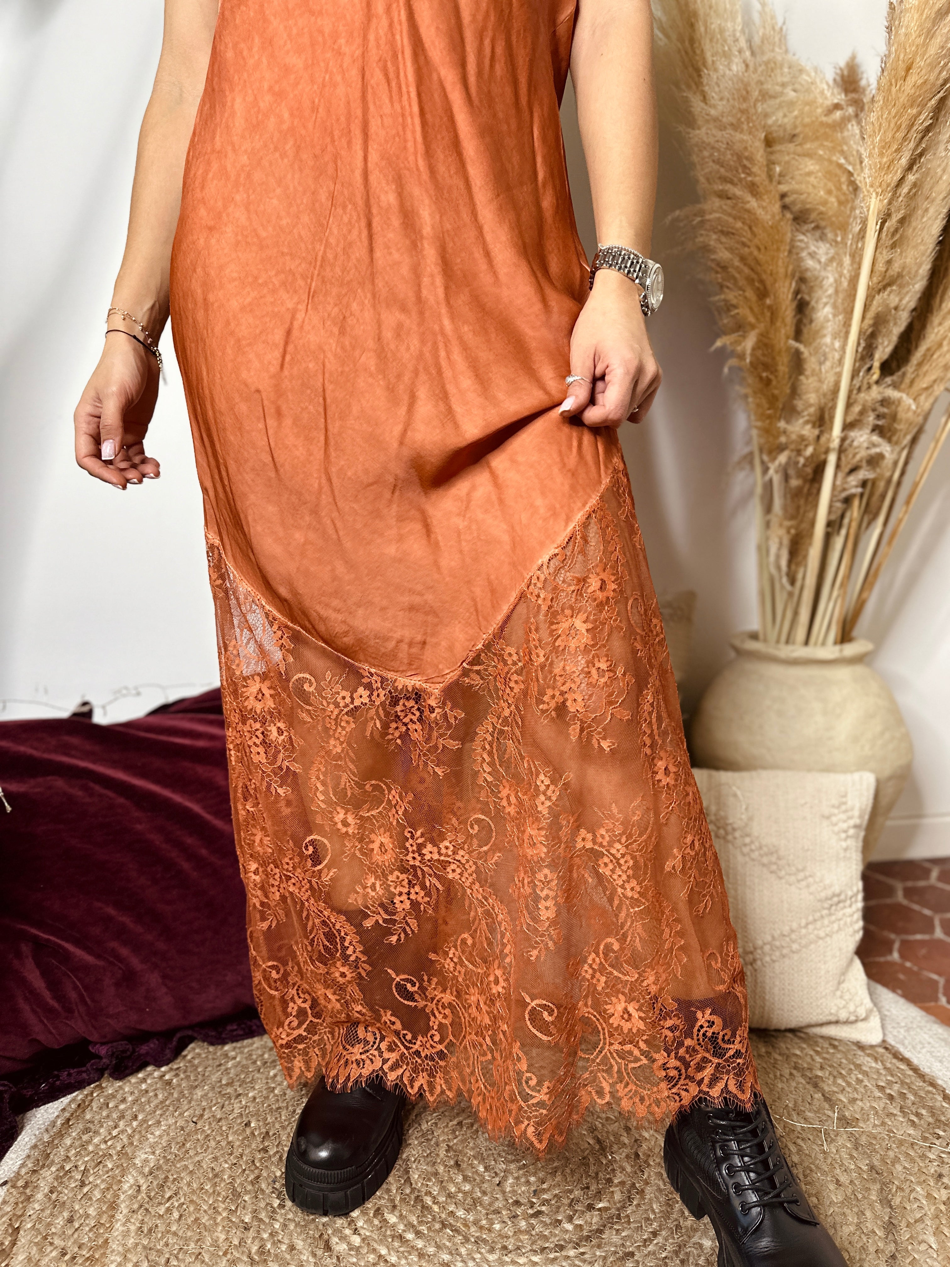 Robe brique CHELSEA